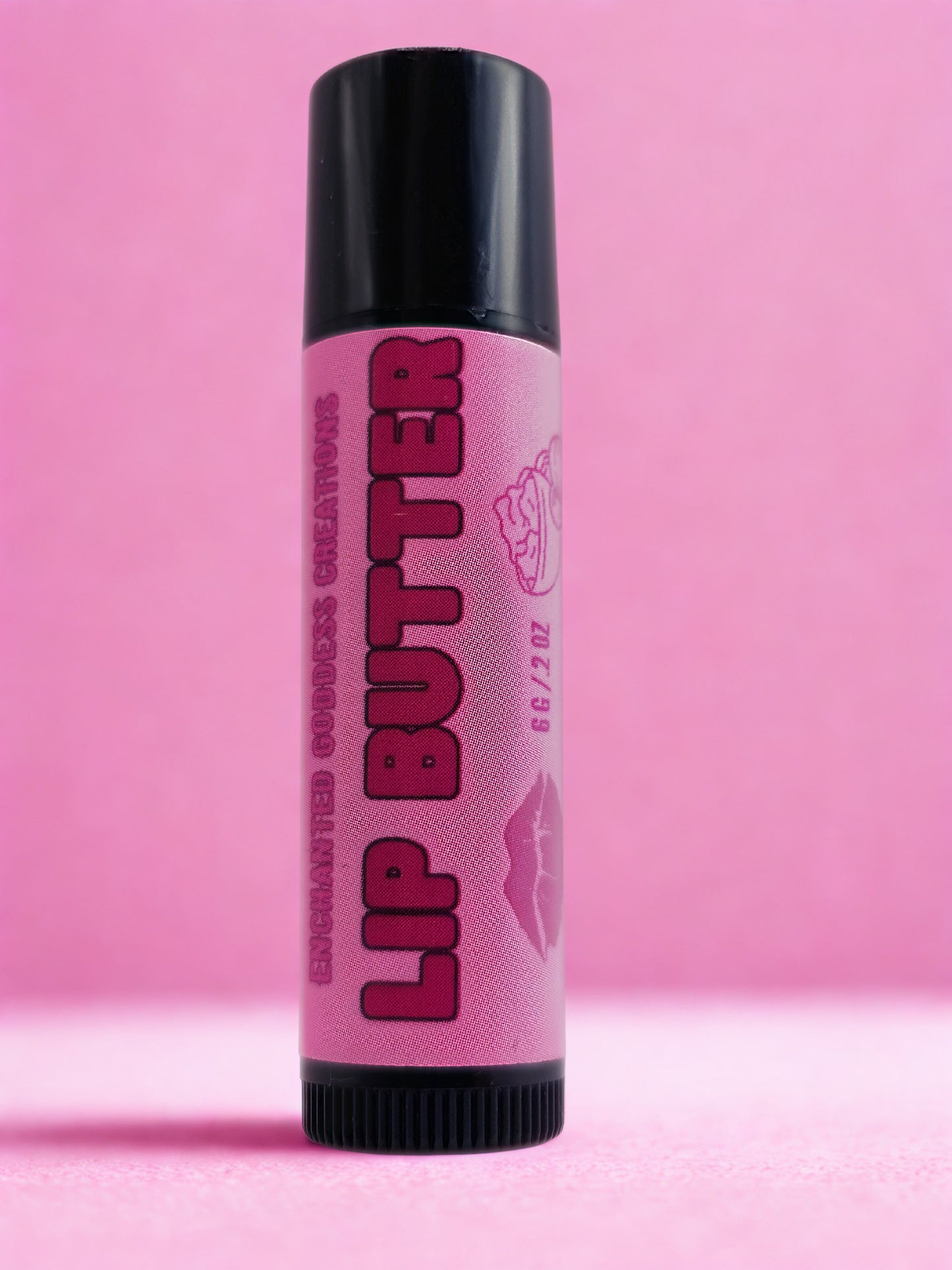 Tinted lip butter chapstick