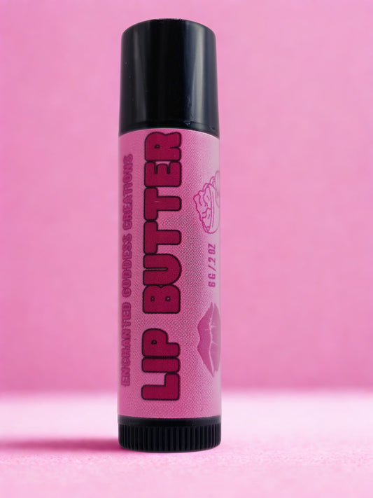 Tinted lip butter chapstick