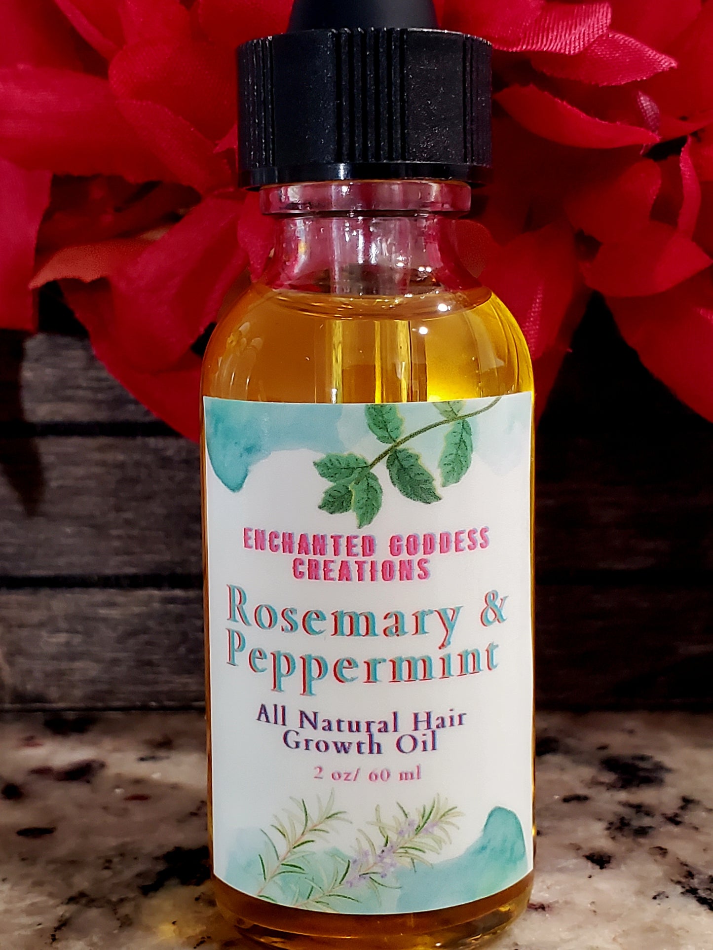 Rosemary Peppermint Hair Growth Oil