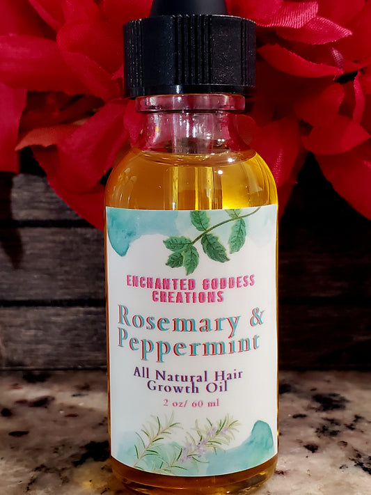 Rosemary Peppermint Hair Growth Oil