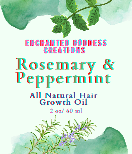 Rosemary Peppermint Hair Growth Oil
