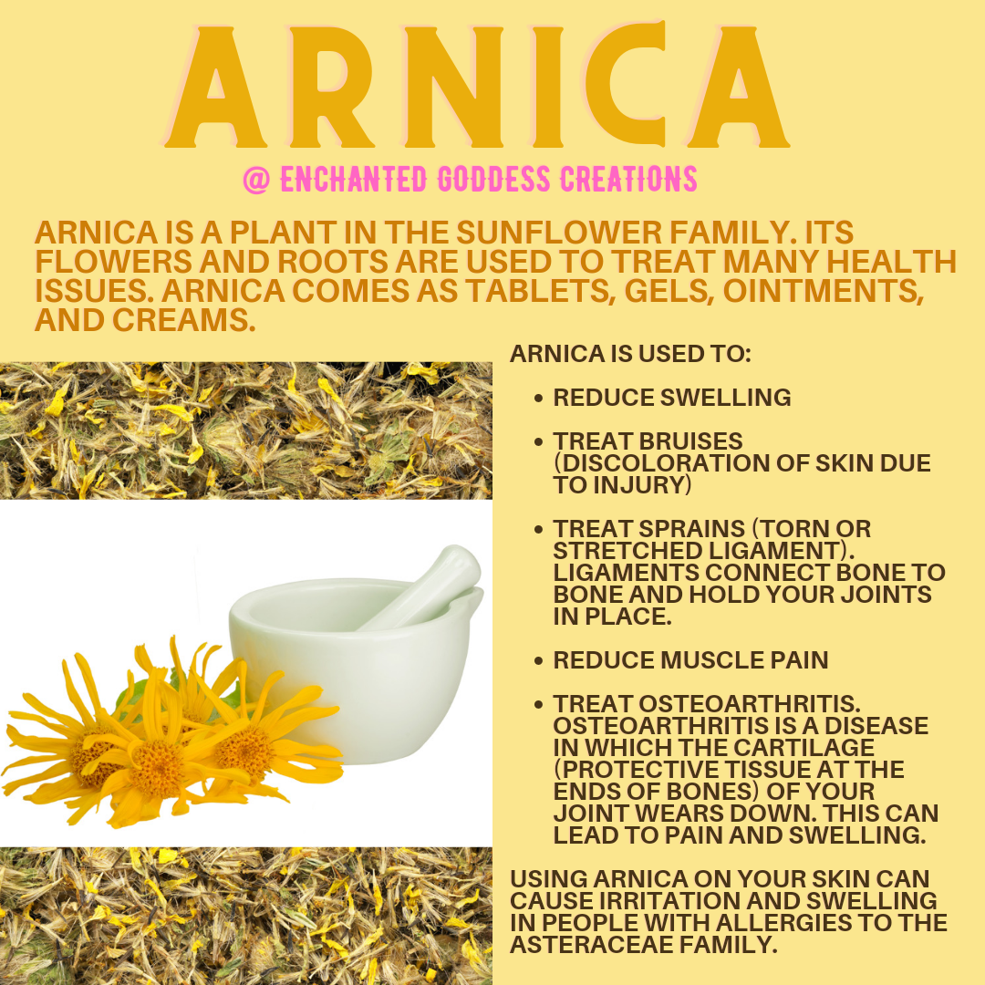 Capsaicin and Arnica Butter