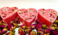 3 Love Tea light candles