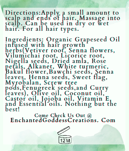 Rosemary Peppermint Hair Growth Oil