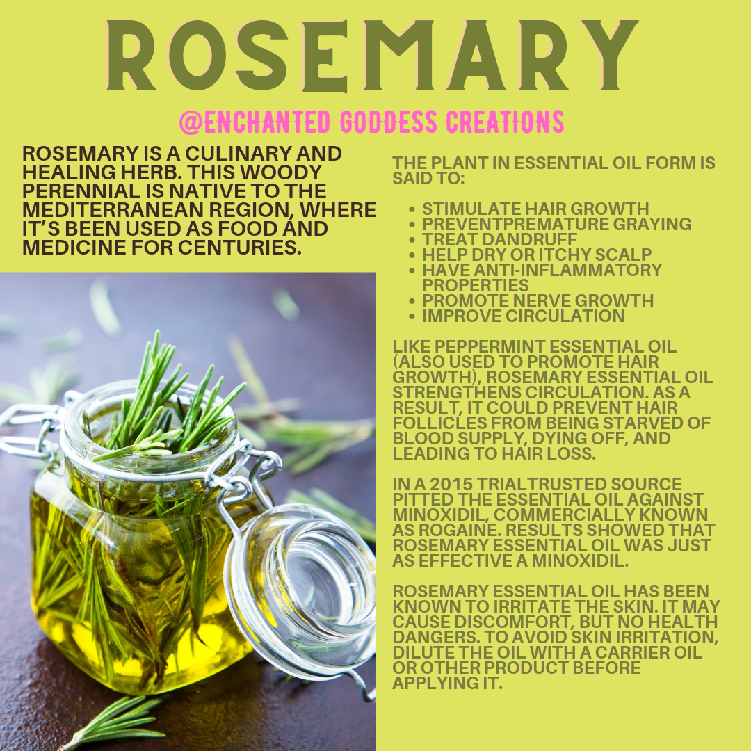 Rosemary Peppermint Hair Growth Oil