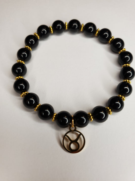 Black Zodiac Bracelet